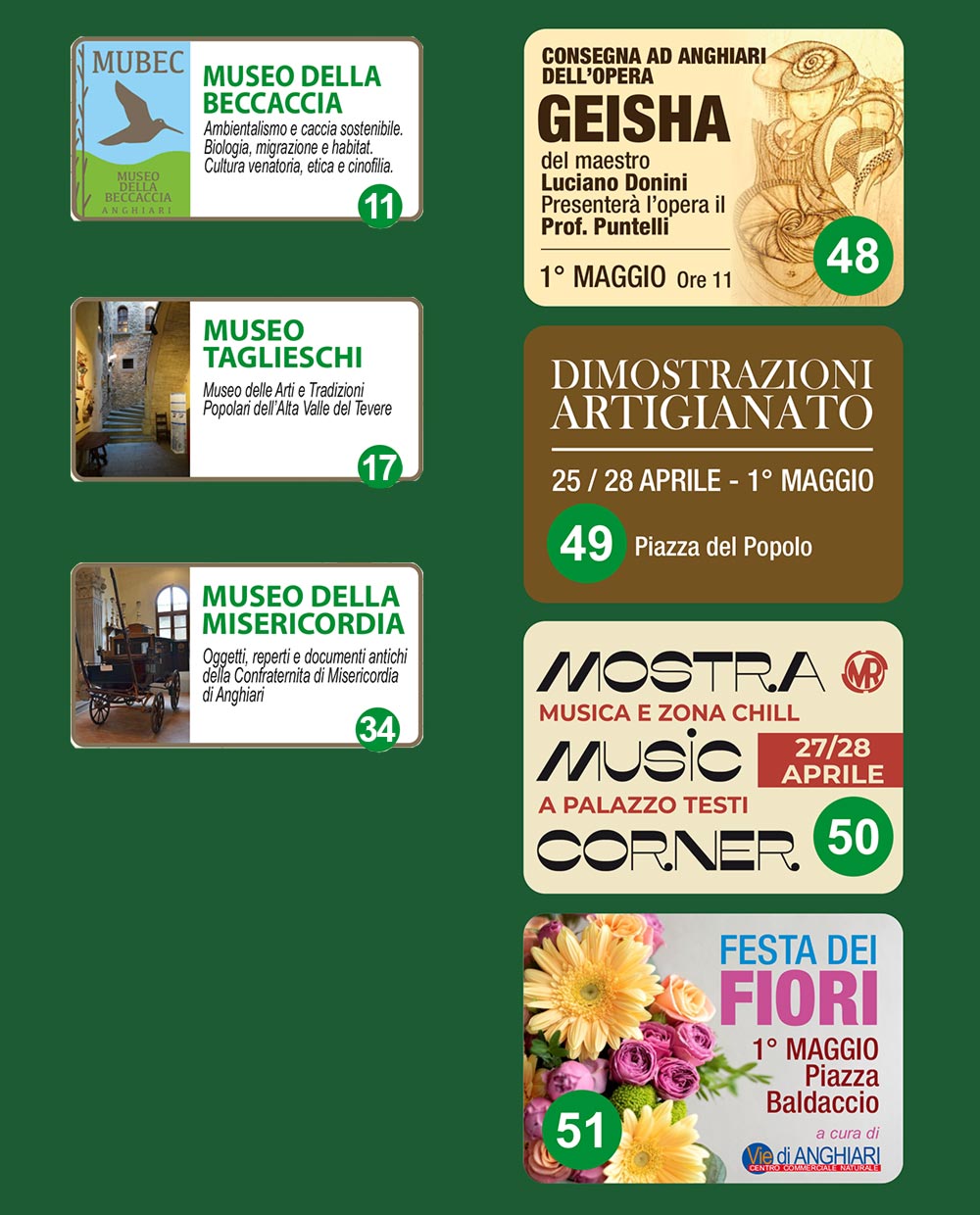 Mostra Mercato Artigianato Valtiberina Toscana 2024 - Musei ed Eventi collaterali